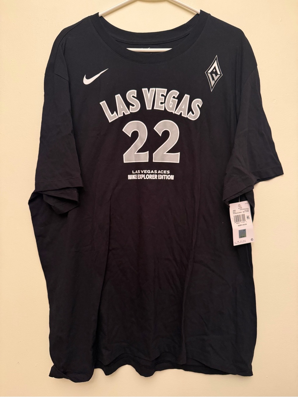 Nike Las Vegas Aces A’Ja Wilson Explorer Edition T-Shirt